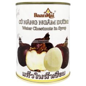 Củ Năng Ngâm Đường Baan Mai 560g – Water Chesnuts In Syrup